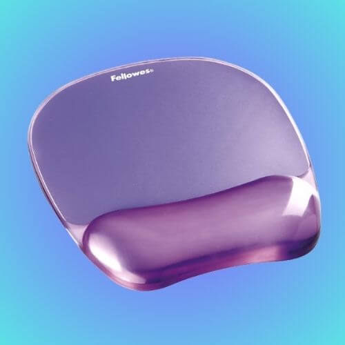 Fellowes Gel Crystal Transparent Mousepad