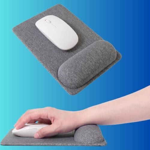 SenseAGE Standard Mouse Pad With Wrist Support 