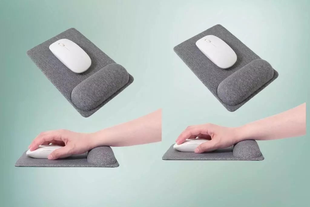 SenseAGE Standard Mouse Pad With Wrist Support 