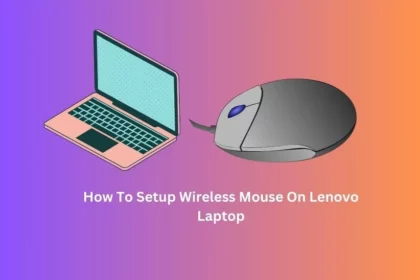 How To Setup Wireless Mouse On Lenovo Laptop