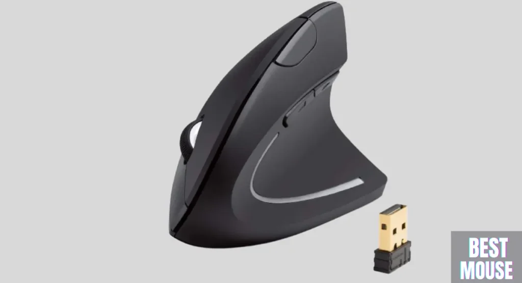 Anker 2.4G Wireless Vertical Ergonomic Optical Mouse